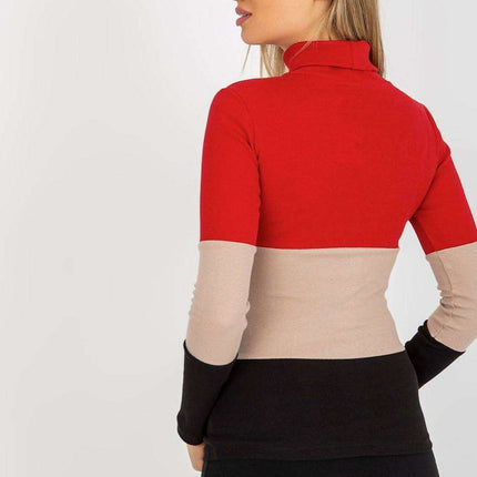Chunky Knit Turtleneck Pullover - Très Elite
