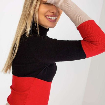 Chunky Knit Turtleneck Pullover - Très Elite