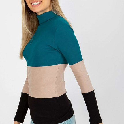 Chunky Knit Turtleneck Pullover - Très Elite
