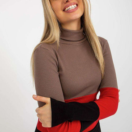 Chunky Knit Turtleneck Pullover - Très Elite