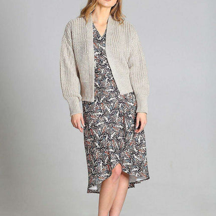 Chunky Oversized Knit Cardigan - Très Elite