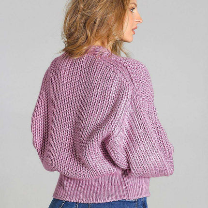 Chunky Oversized Knit Cardigan - Très Elite
