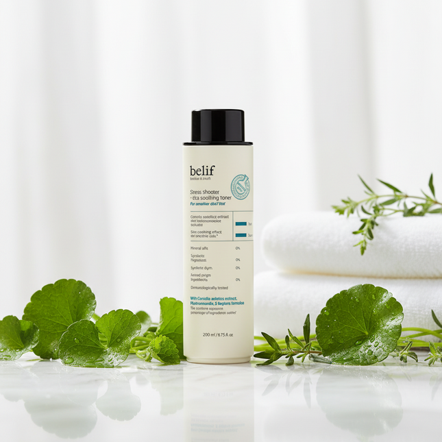 Cica Calm & Hydrate Soothing Toner - Stress Relief Skin Booster - Très Elite