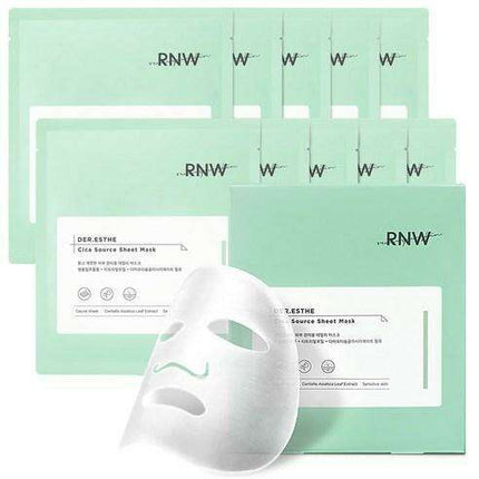 Cica Renewal Face Mask Collection - 10 Deep-Conditioning Masks for Glowing Skin - Très Elite