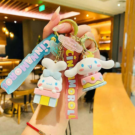 Cinnamoroll Character Keychain - Whimsical Bag and Key Charm for a Playful Touch - Très Elite