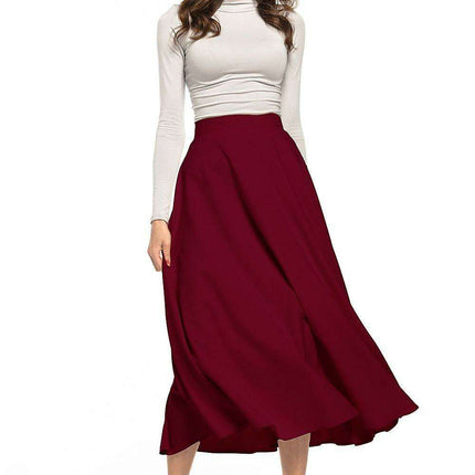 Classic Charm Midi Skirt - Essential Fashion Staple - Très Elite