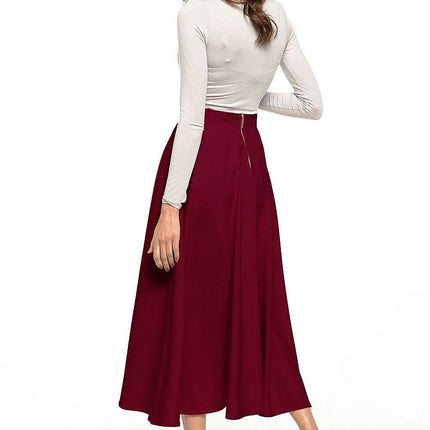 Classic Charm Midi Skirt - Essential Fashion Staple - Très Elite