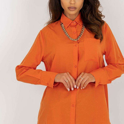 Classic Cotton-Poly Long Sleeve Button-Up Shirt - Très Elite