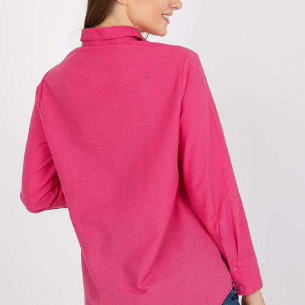 Classic Cotton-Poly Long Sleeve Button-Up Shirt - Très Elite