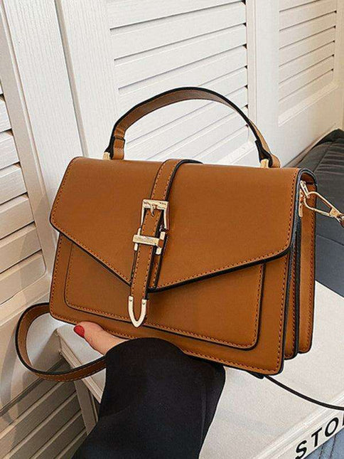 Classic Elegance Square Crossbody Bag: A Chic Purse for Effortless Fashion