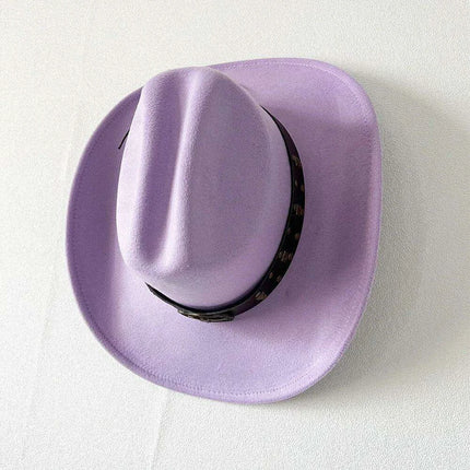 Classic Waterproof Cowboy Hat with Unique Cowhead Detail - Trendy Straw Sun Protection Accessory - Très Elite