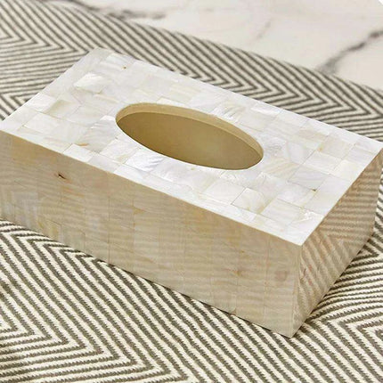 Coastal Charm Shell Napkin Holder – Elegant Dining Accessory - Très Elite