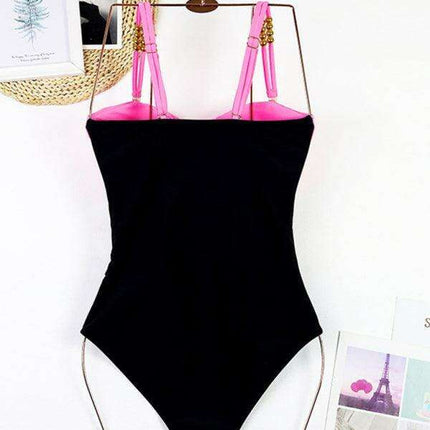 Coastal Chic Cut-Out Swimwear and Sarong Ensemble - Très Elite