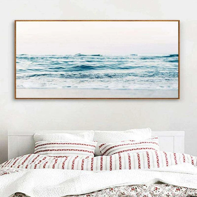 Coastal Serenity: Elegant Ocean-Inspired Canvas Prints for a Tranquil Home