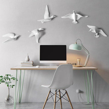 Coastal Serenity Seagull Wall Art Collection - Nature's Beauty Ensemble - Très Elite
