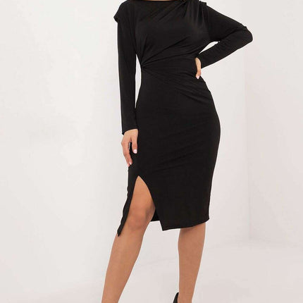 Cocktail Dress 202535 Violet Midi Pencil Silhouette - Très Elite