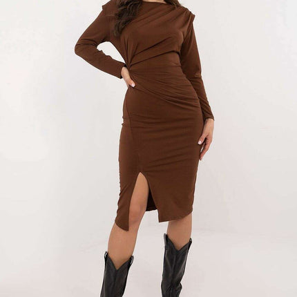 Cocktail Dress 202535 Violet Midi Pencil Silhouette - Très Elite