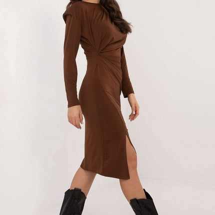 Cocktail Dress 202535 Violet Midi Pencil Silhouette - Très Elite