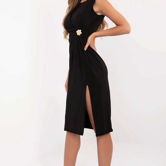 Cocktail Dress Model 211267 Black Pencil Elegant Evening