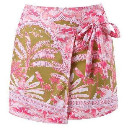 Coconut Bliss Tropical Elegance Swim & Skirt Ensemble - Très Elite