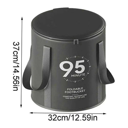 Collapsible Waterproof Foot Spa Bag - Portable Soak Basin for Ultimate Relaxation - Très Elite
