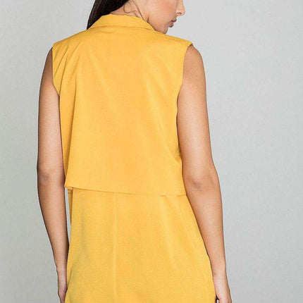 Collared Lightweight Long Vest: Your Essential Layering Piece - Très Elite