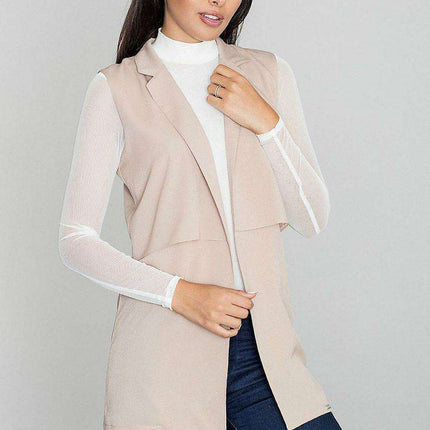 Collared Lightweight Long Vest: Your Essential Layering Piece - Très Elite