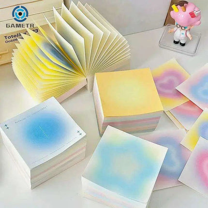 Colorful Gradient Thick-Page Spiral Notebook - 400 Pages for Notes, Art, and Planning - Très Elite