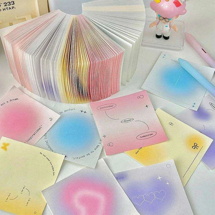 Colorful Gradient Thick-Page Spiral Notebook - 400 Pages for Notes, Art, and Planning - Très Elite