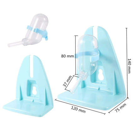 Colorful Hanging Water Dispenser for Small Pets - Leak-Proof Cage Accessory - Très Elite