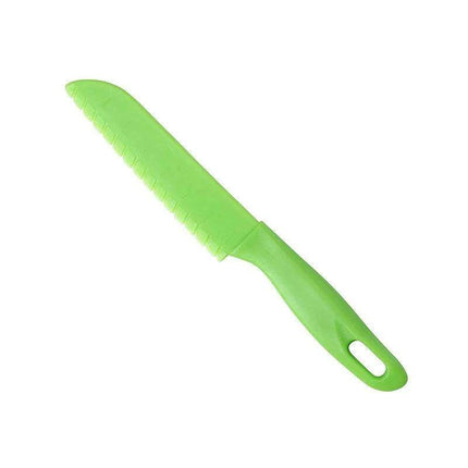 Colorful Kids' Safe Fruit Cutting Knife Set for Young Culinary Explorers - Très Elite