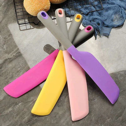 Colorful Silicone Baking Scraper Set - Your Essential Companion for Perfect Pastries - Très Elite