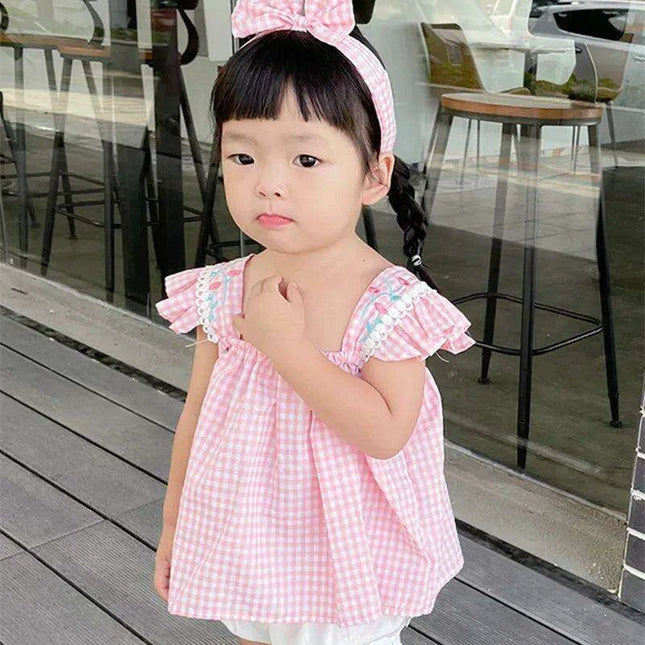 Colorful Summer Toddler Outfit Duo - Trendy Two-Piece Attire for Boys and Girls