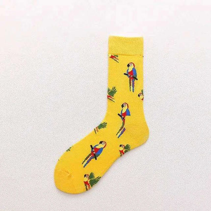 Colorful Tongue Graphic Skateboard Socks for Women - Stylish Fun Addition - Très Elite