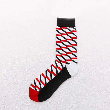 Colorful Tongue Graphic Skateboard Socks for Women - Stylish Fun Addition - Très Elite