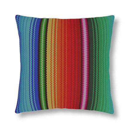 Colorful Water-Resistant Floral Outdoor Cushion Set with Hidden Zipper - Très Elite
