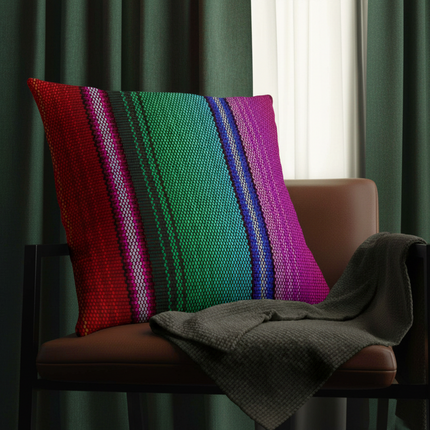 Colorful Water-Resistant Floral Outdoor Cushion Set with Hidden Zipper - Très Elite