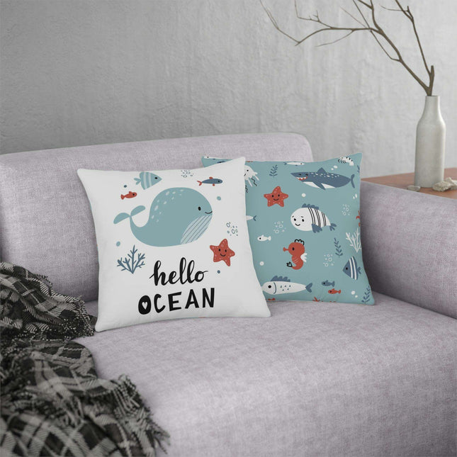 Colorful Weatherproof Floral Pillow Set for Stylish Outdoor Living