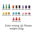 63pcs / China