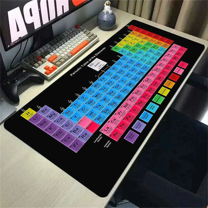 Colossal Gaming Mouse Pad with Vibrant Periodic Table Artwork - Exceptional Precision and Enduring Durability - Très Elite