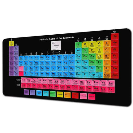 Colossal Gaming Mouse Pad with Vibrant Periodic Table Artwork - Exceptional Precision and Enduring Durability- Très Elite- Très Elite