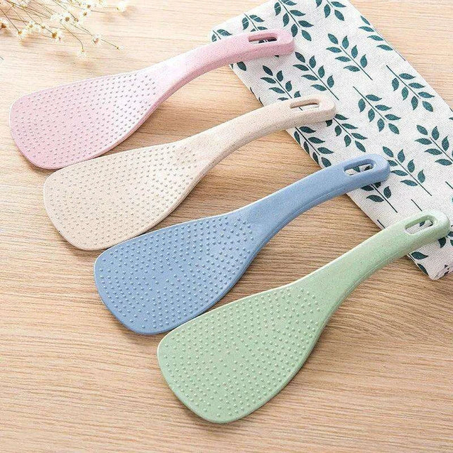 Comfort Grip Non-Stick Rice Spoon with Hanging Hole for Easy Storage