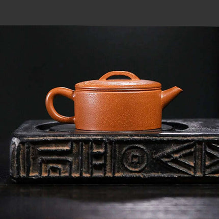 Compact 120ml Artisan Purple Clay Teapot Set for On-the-Go Tea Enthusiasts- Très Elite- Très Elite