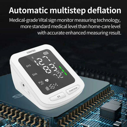 Compact Auto-Inflating Blood Pressure Monitor - Your Ultimate Health Tracking Device - Très Elite