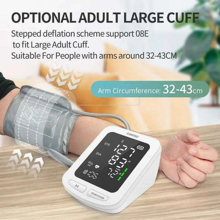 Compact Auto-Inflating Blood Pressure Monitor - Your Ultimate Health Tracking Device - Très Elite