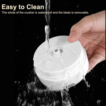 Compact Electric Garlic Chopper with Quick-Slice Technology and Adjustable Capacity