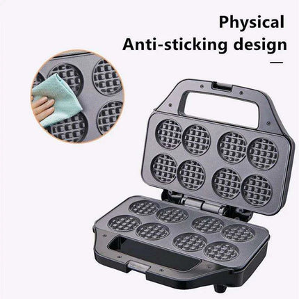 Compact Electric Waffle Maker for Quick and Tasty Treats - Très Elite