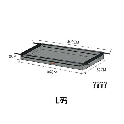 Compact Folding Aluminum Camping Cooking Rack and Organizer for Outdoor Fun..