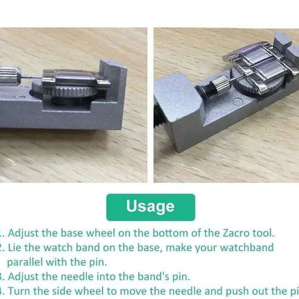 Compact Watch Band Link Remover Toolkit for Effortless Resizing - Très Elite