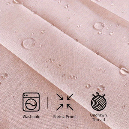 Compact Waterproof Folding Shower Curtain for Stylish Wet and Dry Separation - Très Elite